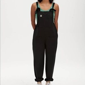 Lucy & Yak black original dungarees